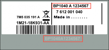 Blaupunkt BP1040 Ford RADIO NAVIGATION SYSTEM - 7 612 001 040 - 7612001040 