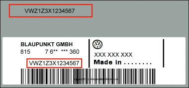 Radio Code Blaupunkt 