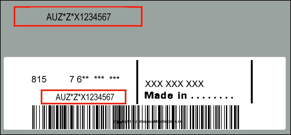 Radio Code Blaupunkt