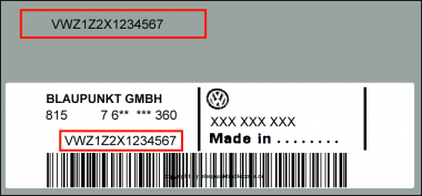 Radio Code Blaupunkt 