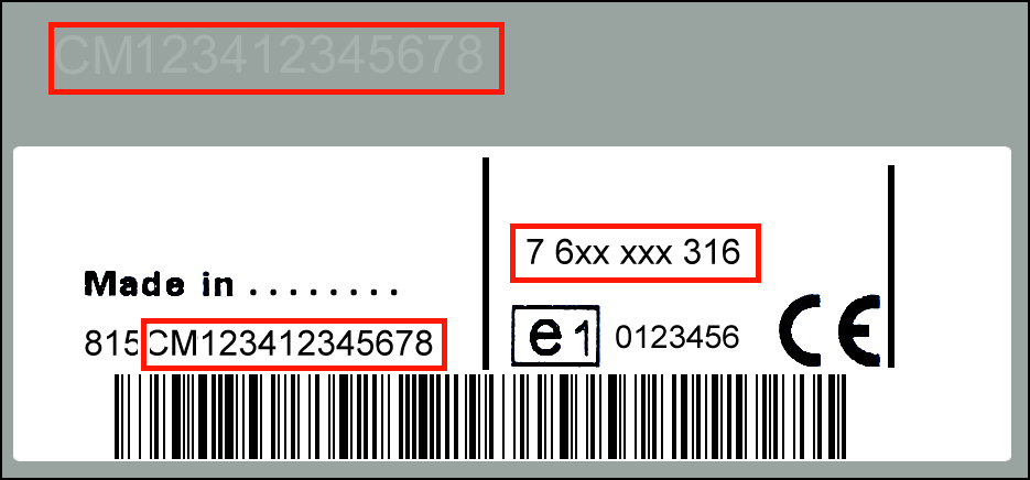 Bosch CM8538 Alfa Romeo 147 - ALFA 937/947 EU MP3 B+M - 7 648 538 616 - 7648538616 - 1560877150
