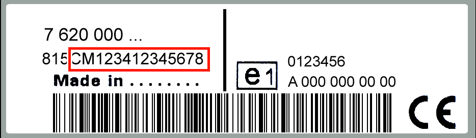 Bosch CM0472 Iveco Daily CD SB08 - 29Bit - 7 620 900 472 - 7620900472
