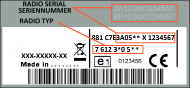Radio Code Blaupunkt